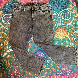 Vera wang Black stone wash jeans